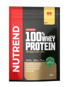 100% Whey Protein, Vanilla - 400g | Nutrend