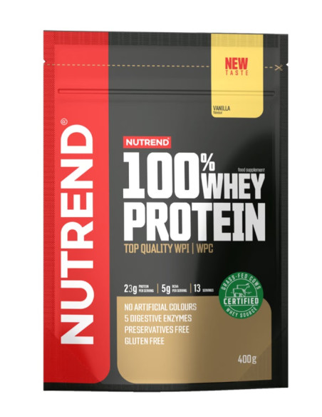 100% Whey Protein, Vanilla - 400g | Nutrend