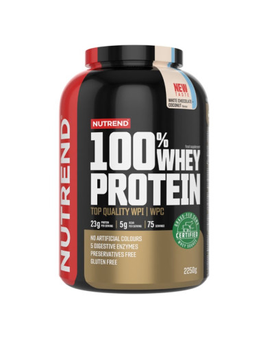 100% Whey Protein, White Chocolate + Coconut -...