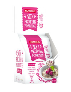 30% Protein Porridge, Raspberry - 5 x 50g | Nutrend