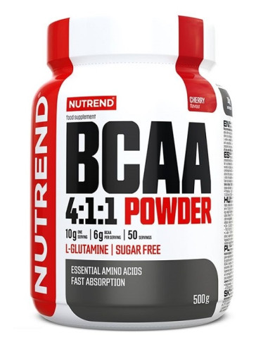 BCAA 4:1:1 Powder, Cherry - 500g | Nutrend