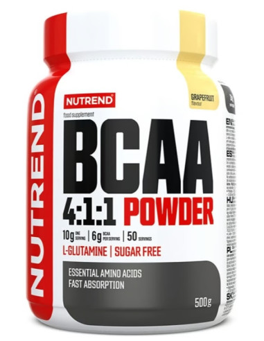 BCAA 4:1:1 Powder, Grapefruit - 500g | Nutrend