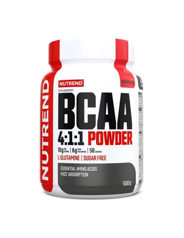 BCAA 4:1:1 Powder, Watermelon - 500g | Nutrend