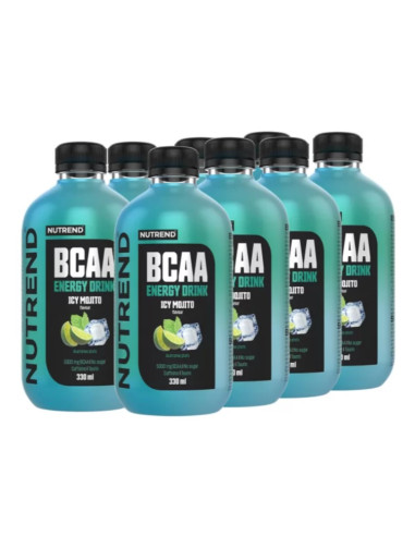 BCAA Energy Drink, Icy Mojito - 8 x 330 ml. |...
