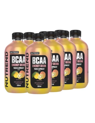 BCAA Energy Drink, Yuzu & Apricot - 8 x 330 ml....