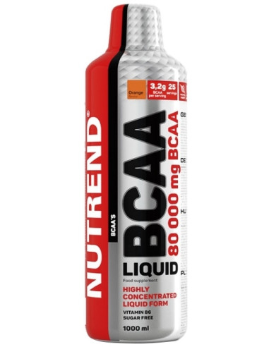 BCAA Liquid, Orange - 1000 ml. | Nutrend