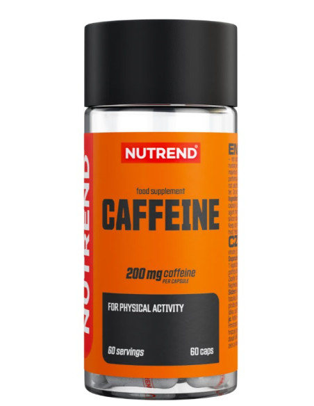 Caffeine, 200mg - 60 caps | Nutrend