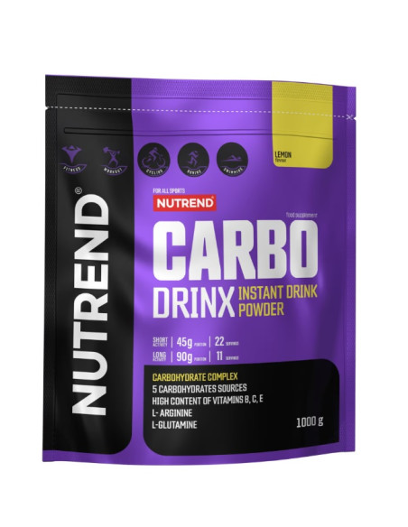 Carbodrinx, Lemon - 1000g | Nutrend