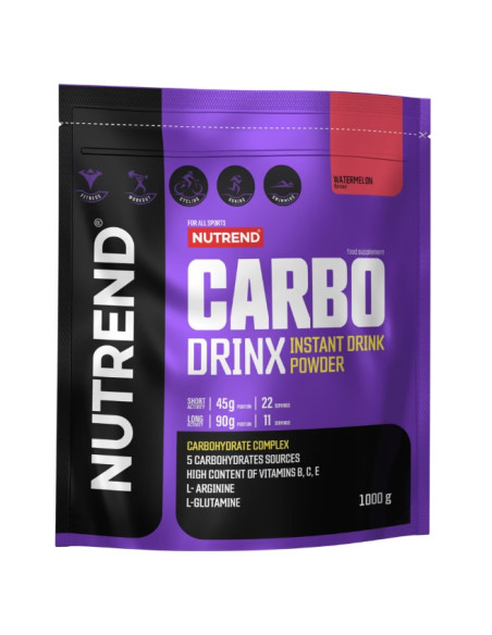 Carbodrinx, Watermelon - 1000g | Nutrend