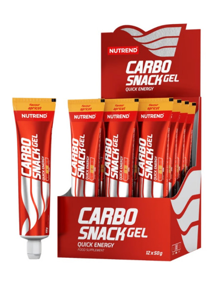 Carbosnack Tube, Apricot - 12 x 50g | Nutrend