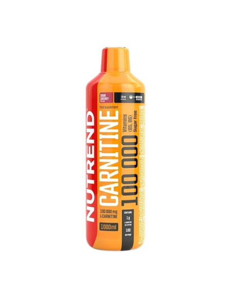 Carnitine 100 000, Sour Cherry - 1000 ml. | Nutrend