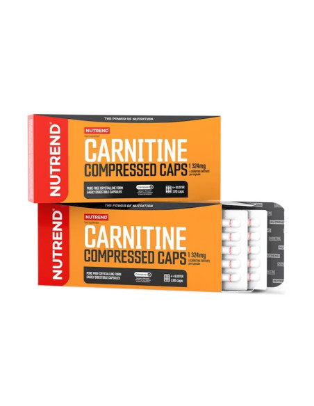 Carnitine Compressed Caps - 120 caps | Nutrend