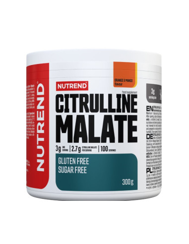 Citrulline Malate, Orange & Mango - 300g | Nutrend