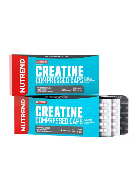 Creatine Compressed Caps - 120 caps | Nutrend