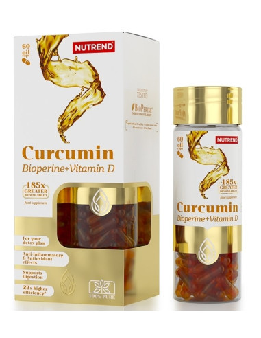 Curcumin + Bioperine + Vitamin D - 60 caps |...