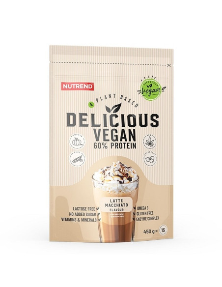 Delicious Vegan, Latte Macchiato - 450g | Nutrend