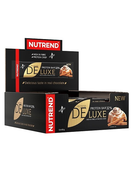 Deluxe Protein Bar, Strawberry Cheesecake - 12 x 60g | Nutrend