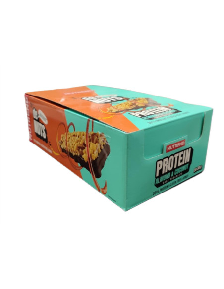 Denuts Protein Bar, Almond & Coconut - 24 x 50g | Nutrend