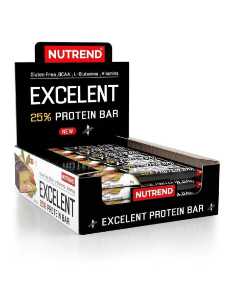 Excelent 25% Protein Bar, Pineapple Coconut - 18 x 85g | Nutrend
