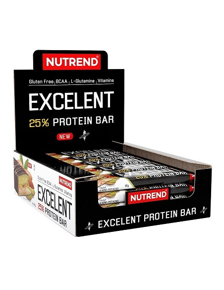 Excelent 25% Protein Bar, Vanilla & Pineapple - 18 x 85g | Nutrend