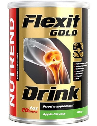 Flexit Gold Drink, Apple - 400g | Nutrend