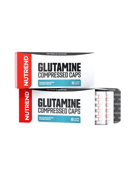 Glutamine Compressed Caps - 120 caps | Nutrend