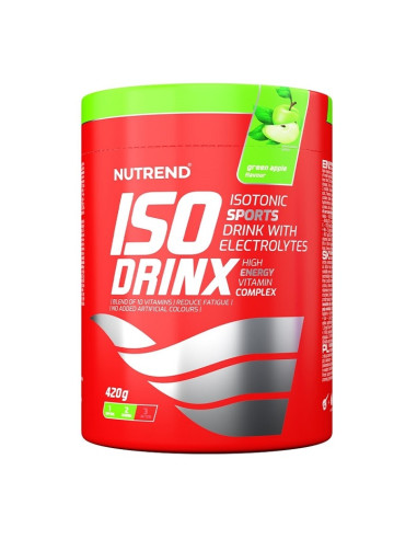 IsoDrinx, Green Apple - 420g | Nutrend