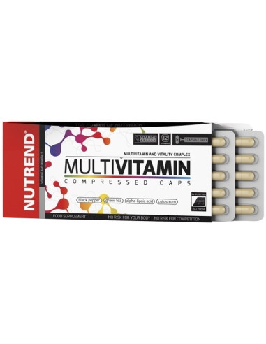 MultiVitamin Compressed Caps - 60 caps | Nutrend