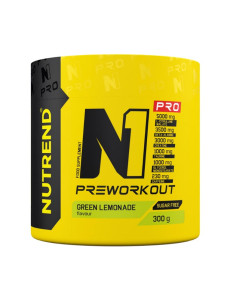N1 Pro Pre-Workout, Green Lemonade - 300g | Nutrend
