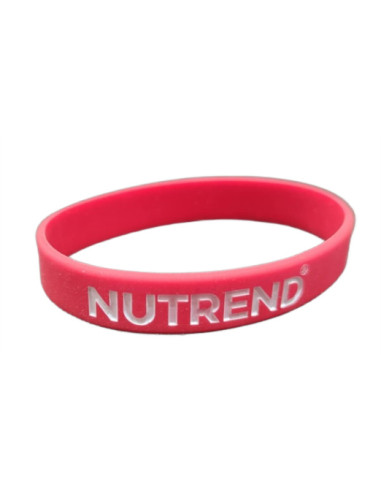 Nutrend Silicone Bracelet, Red | Nutrend