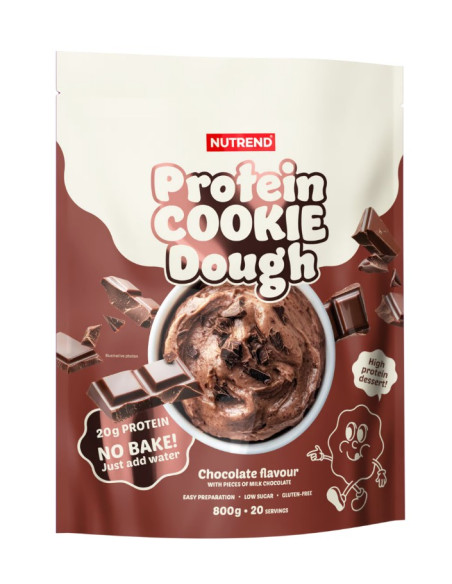 Protein Cookie Dough, Chocolate - 800g | Nutrend