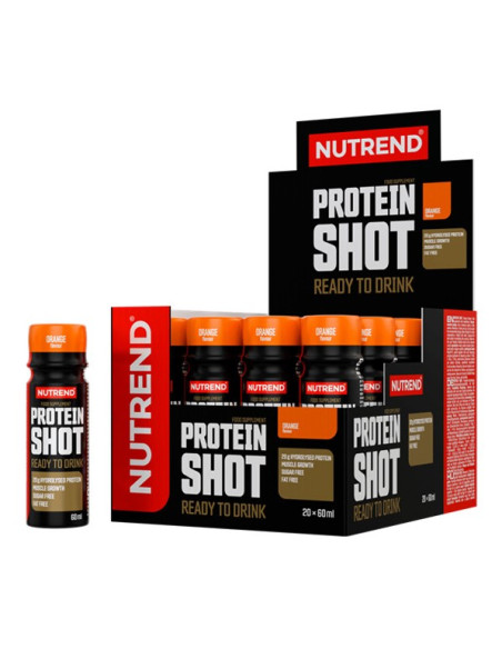Protein Shot, Orange - 20 x 60 ml. | Nutrend