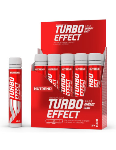 Turbo Effect Shot - 10 x 25 ml. | Nutrend