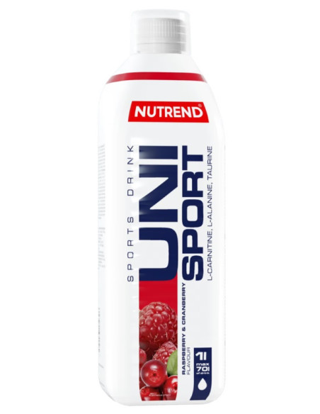 Unisport, Raspberry & Cranberry - 1000 ml. | Nutrend