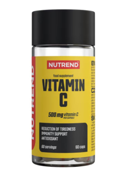 Vitamin C, 500mg - 60 caps | Nutrend