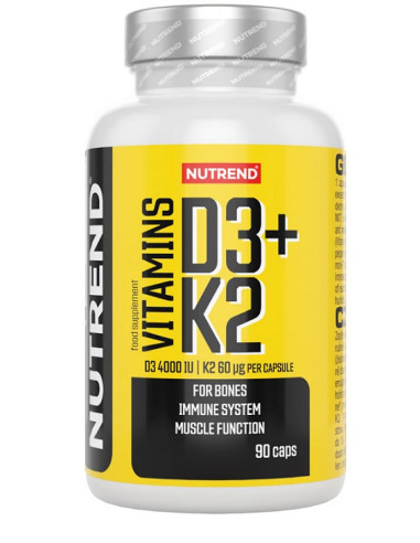 Vitamins D3 + K2 - 90 caps | Nutrend