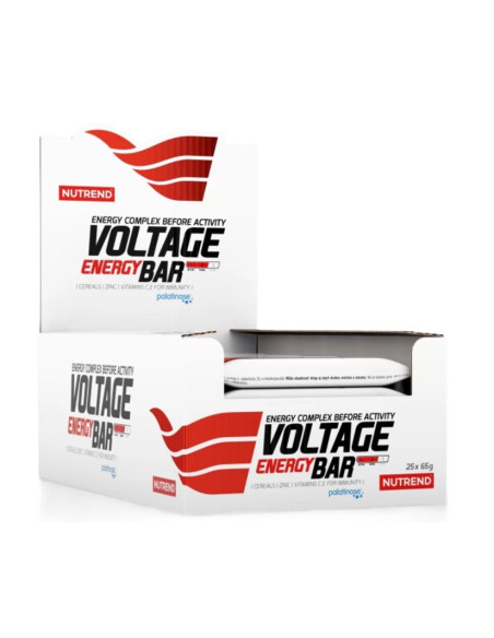Voltage Energy Bar, Exotic - 25 x 65g | Nutrend
