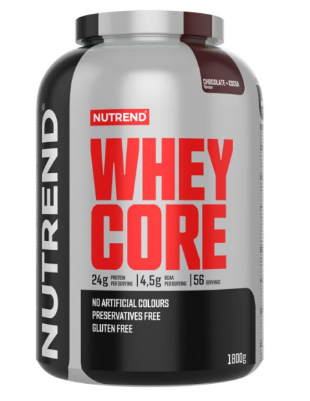 Whey Core, Chocolate + Cocoa - 1800g | Nutrend