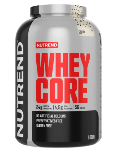 Whey Core, Cookies - 1800g | Nutrend