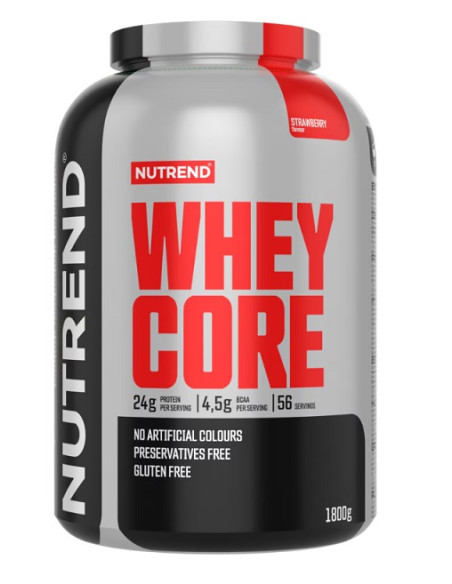 Whey Core, Strawberry - 1800g | Nutrend