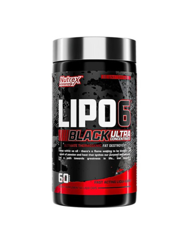 Lipo-6 Black Ultra Concentrate - 60 caps | Nutrex