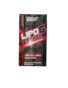 Lipo-6 Black Ultra Concentrate, Extreme Potency - 60...