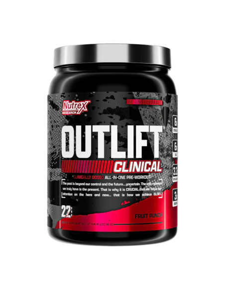 OutLift Clinical, Fruit Punch - 636,61g | Nutrex