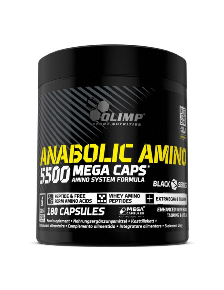 Anabolic Amino 5500, Mega Caps - 180 caps | Olimp Nutrition