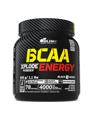 BCAA Xplode Energy, Xplosive Cola - 500g |...