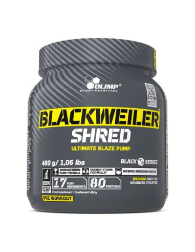 Blackweiler Shred, Exotic Orange - 480g | Olimp...