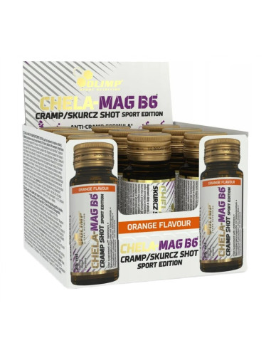 Chela-Mag B6 Cramp Shot, Orange - 9 x 25 ml. |...