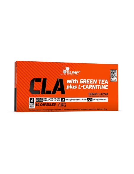 CLA with Green Tea plus L-Carnitine - 60 caps | Olimp Nutrition
