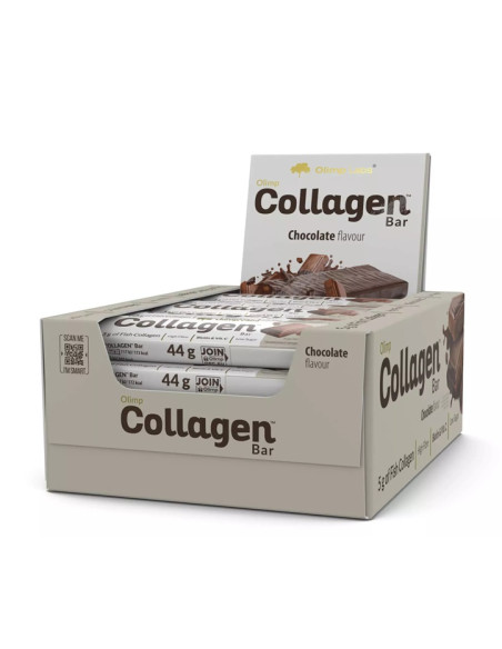 Collagen Bar, Chocolate (EAN 5901330094019) - 25 x 44g | Olimp Nutrition