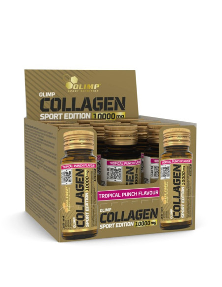 Collagen Sport Edition, Tropical Punch - 9 x 25 ml. | Olimp Nutrition